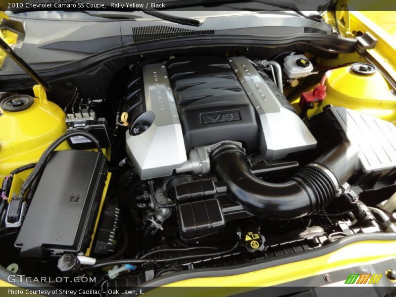 Rally Yellow / Black 2010 Chevrolet Camaro SS Coupe