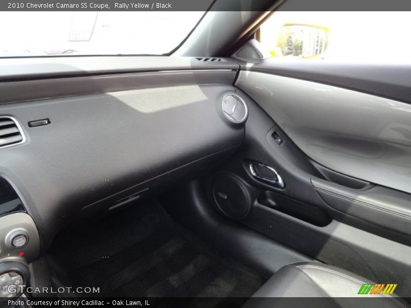 Rally Yellow / Black 2010 Chevrolet Camaro SS Coupe