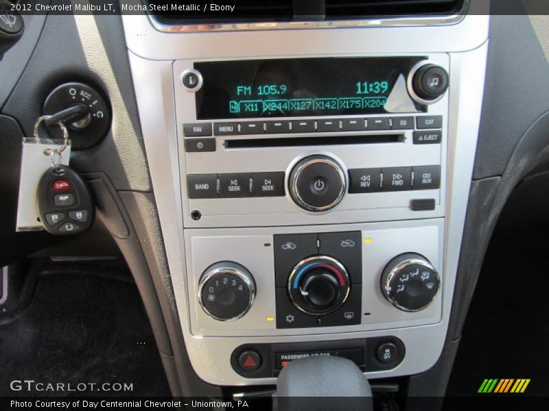 Mocha Steel Metallic / Ebony 2012 Chevrolet Malibu LT