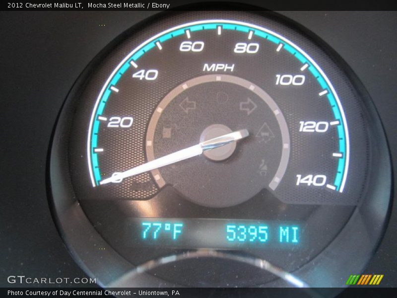 Mocha Steel Metallic / Ebony 2012 Chevrolet Malibu LT