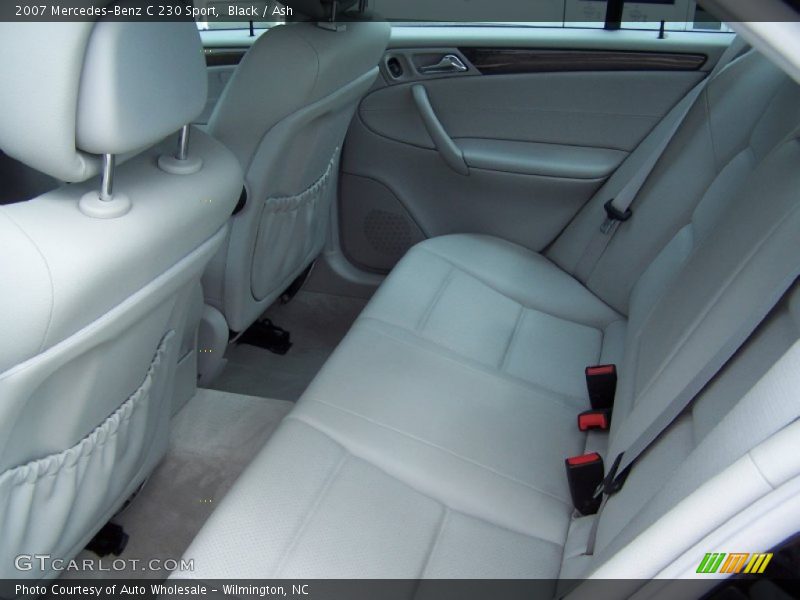 Black / Ash 2007 Mercedes-Benz C 230 Sport