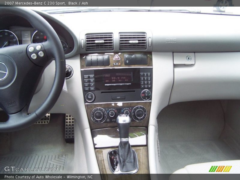 Black / Ash 2007 Mercedes-Benz C 230 Sport