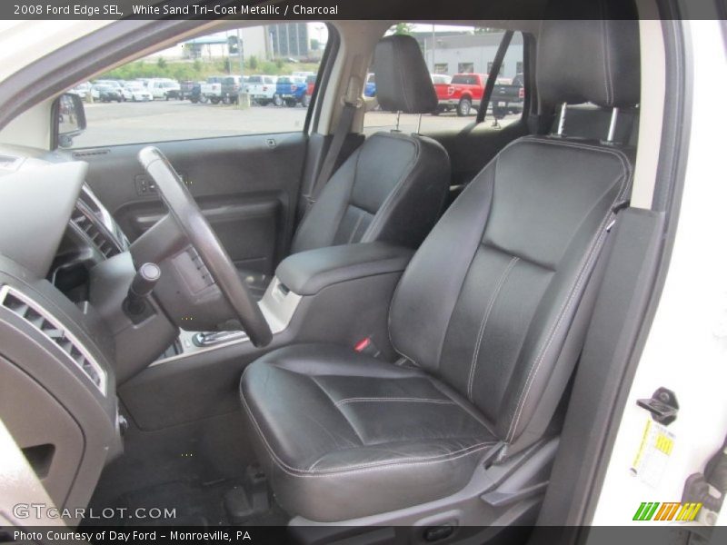 Front Seat of 2008 Edge SEL