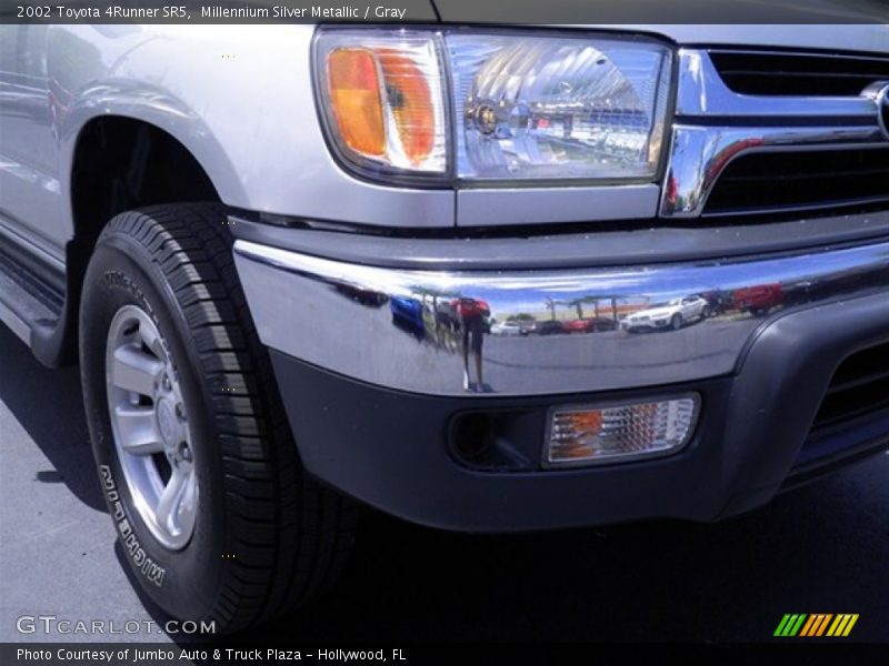 Millennium Silver Metallic / Gray 2002 Toyota 4Runner SR5