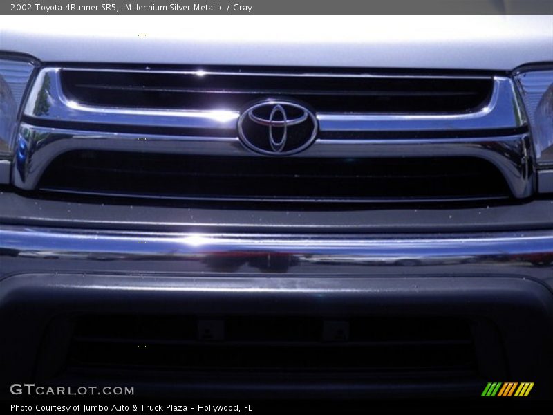 Millennium Silver Metallic / Gray 2002 Toyota 4Runner SR5