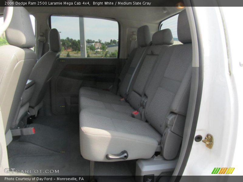 Bright White / Medium Slate Gray 2006 Dodge Ram 2500 Laramie Mega Cab 4x4