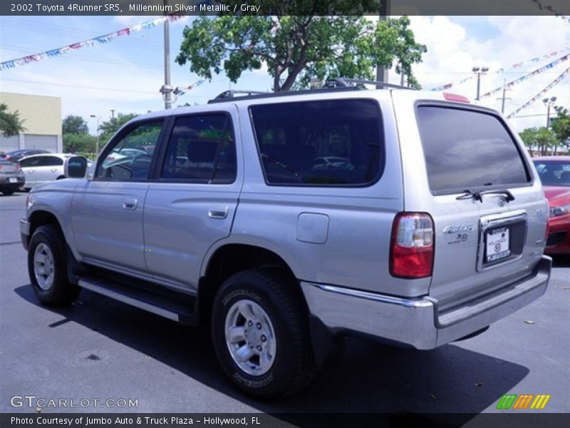 Millennium Silver Metallic / Gray 2002 Toyota 4Runner SR5