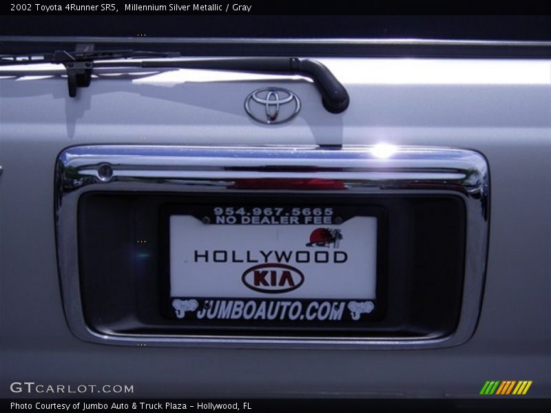 Millennium Silver Metallic / Gray 2002 Toyota 4Runner SR5