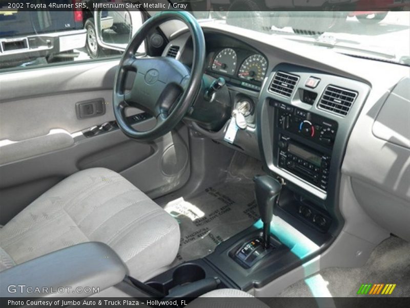 Millennium Silver Metallic / Gray 2002 Toyota 4Runner SR5