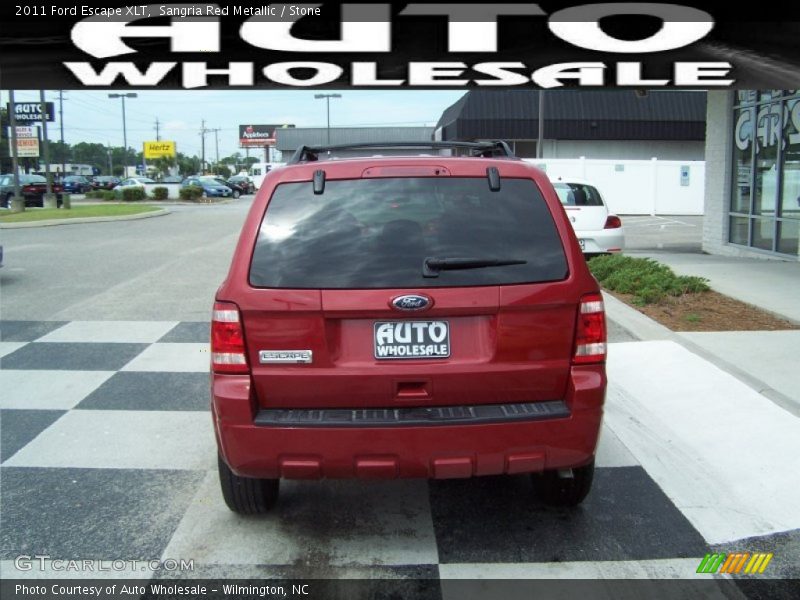 Sangria Red Metallic / Stone 2011 Ford Escape XLT