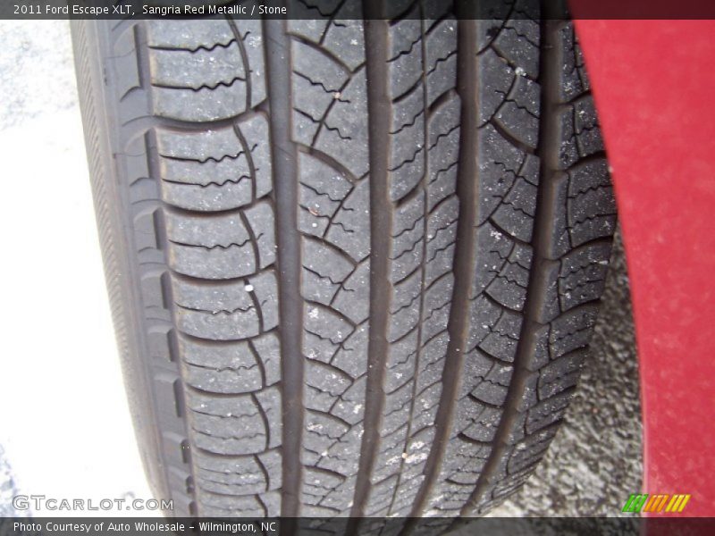 Sangria Red Metallic / Stone 2011 Ford Escape XLT