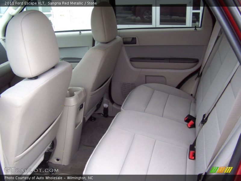 Sangria Red Metallic / Stone 2011 Ford Escape XLT