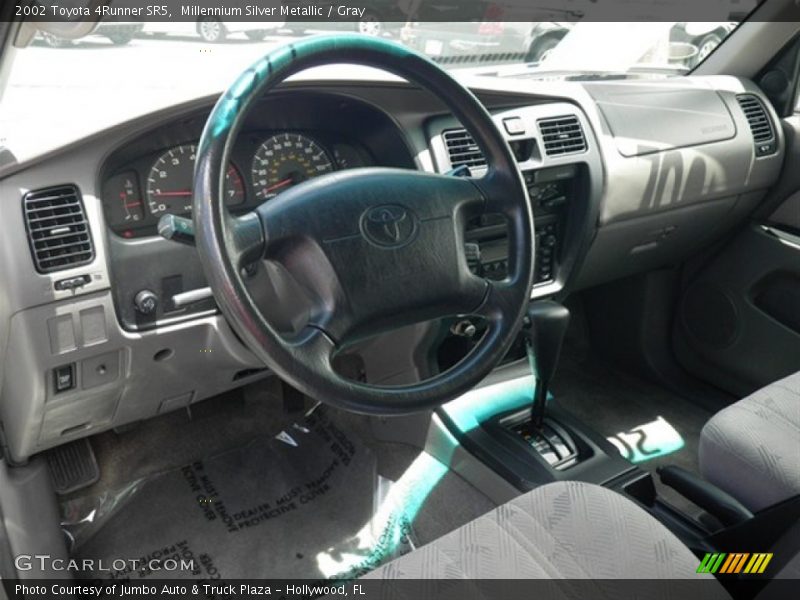 Millennium Silver Metallic / Gray 2002 Toyota 4Runner SR5