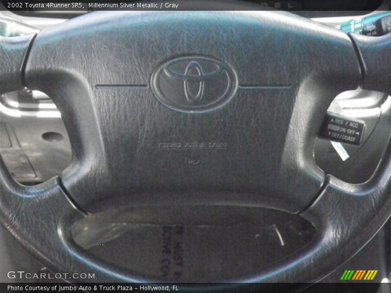 Millennium Silver Metallic / Gray 2002 Toyota 4Runner SR5