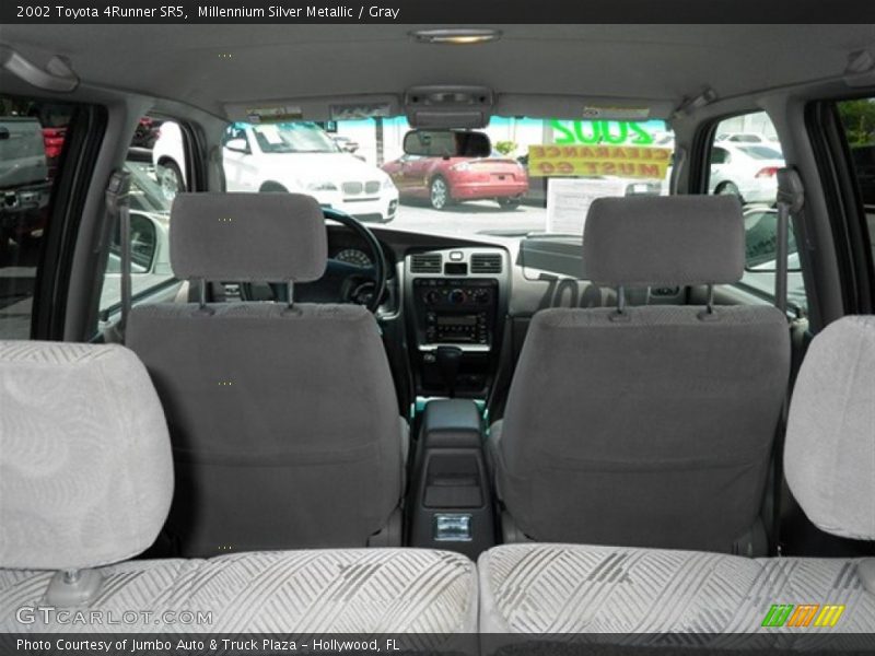 Millennium Silver Metallic / Gray 2002 Toyota 4Runner SR5