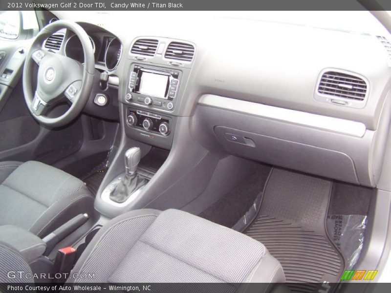  2012 Golf 2 Door TDI Titan Black Interior
