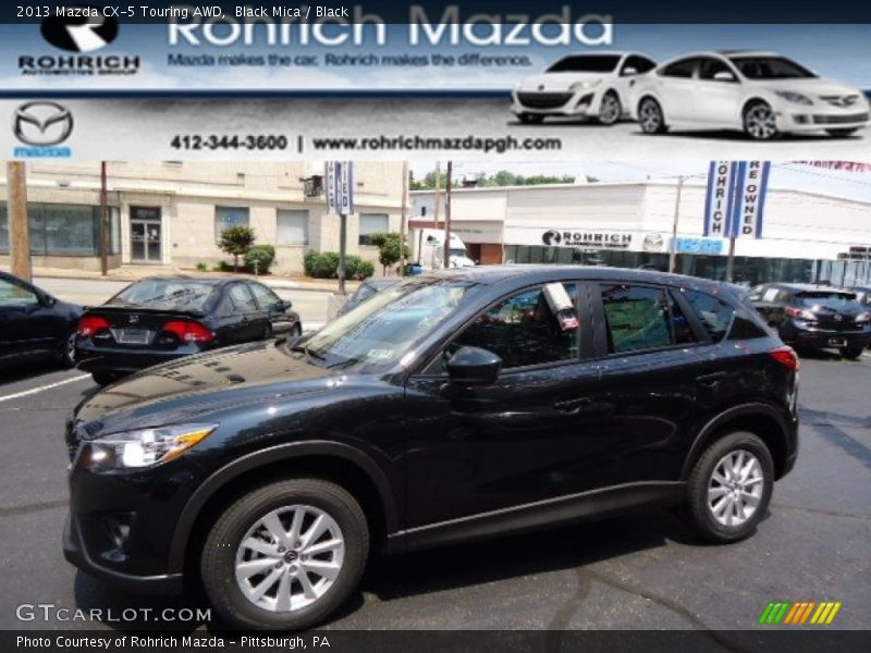 Black Mica / Black 2013 Mazda CX-5 Touring AWD