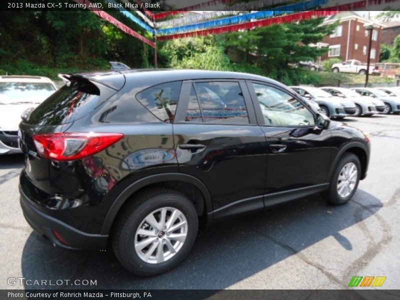 Black Mica / Black 2013 Mazda CX-5 Touring AWD