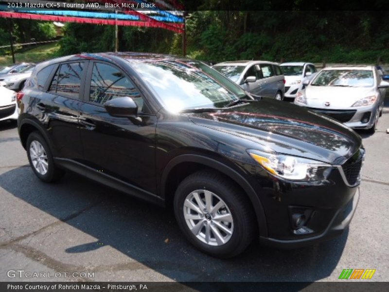 Black Mica / Black 2013 Mazda CX-5 Touring AWD