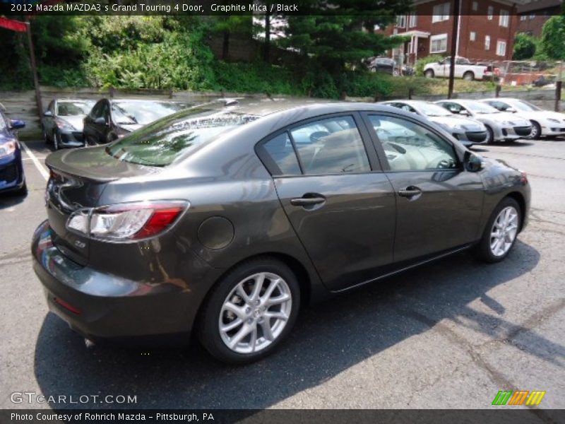 Graphite Mica / Black 2012 Mazda MAZDA3 s Grand Touring 4 Door