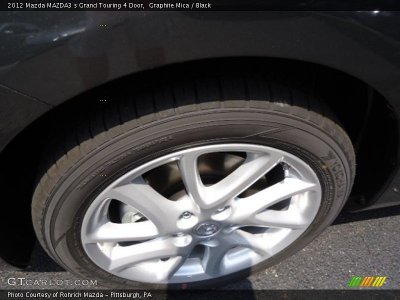 Graphite Mica / Black 2012 Mazda MAZDA3 s Grand Touring 4 Door