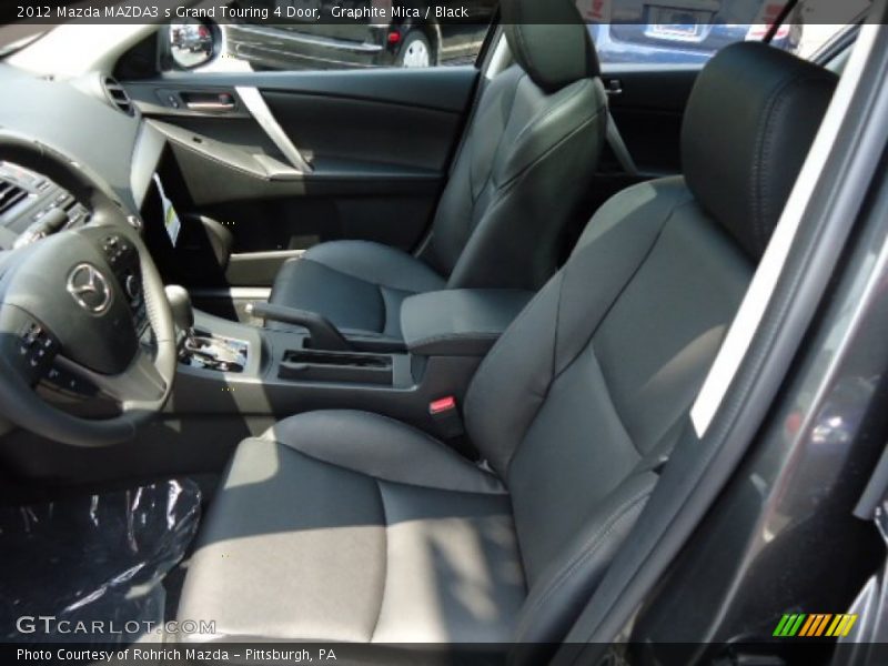 Graphite Mica / Black 2012 Mazda MAZDA3 s Grand Touring 4 Door