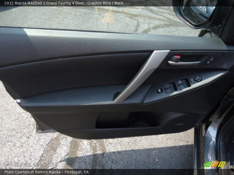 Graphite Mica / Black 2012 Mazda MAZDA3 s Grand Touring 4 Door