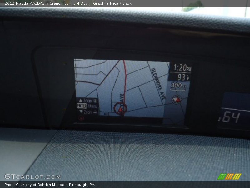 Graphite Mica / Black 2012 Mazda MAZDA3 s Grand Touring 4 Door