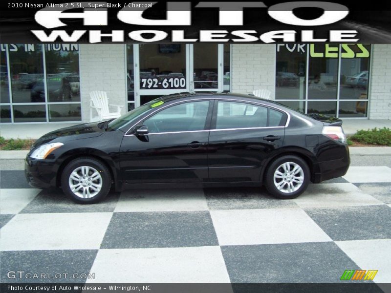 Super Black / Charcoal 2010 Nissan Altima 2.5 SL