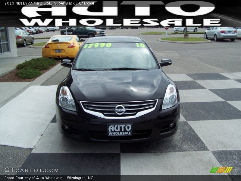 Super Black / Charcoal 2010 Nissan Altima 2.5 SL