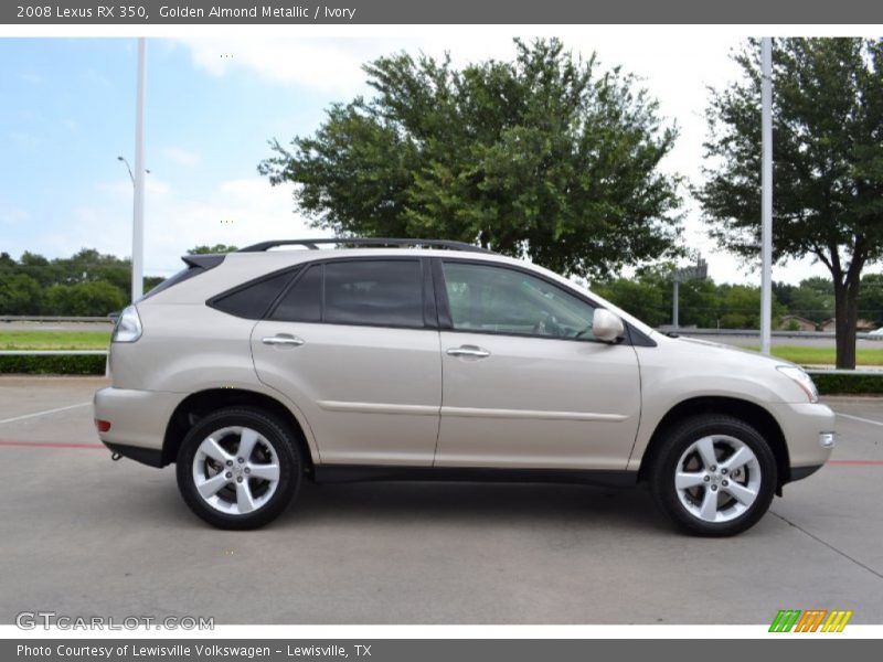 Golden Almond Metallic / Ivory 2008 Lexus RX 350