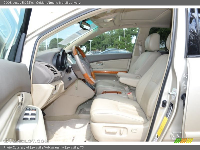 Golden Almond Metallic / Ivory 2008 Lexus RX 350