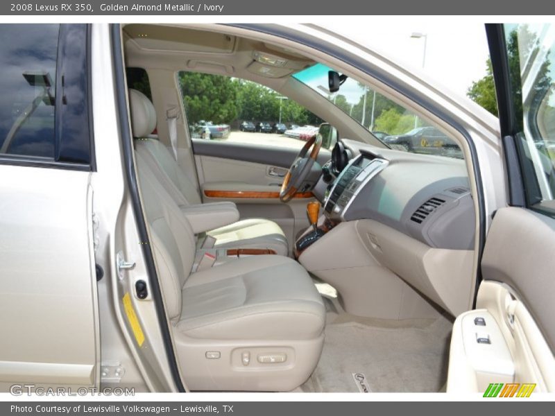 Golden Almond Metallic / Ivory 2008 Lexus RX 350