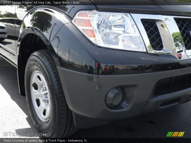 Super Black / Steel 2010 Nissan Frontier XE King Cab