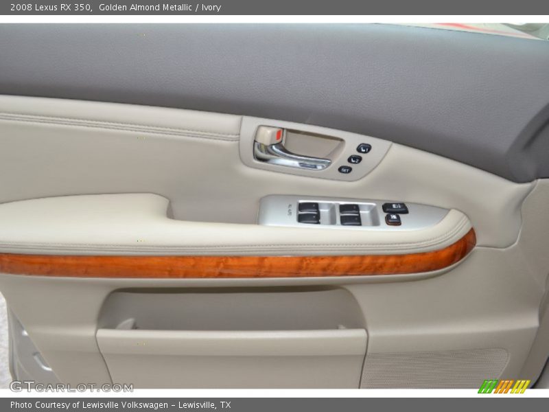 Golden Almond Metallic / Ivory 2008 Lexus RX 350