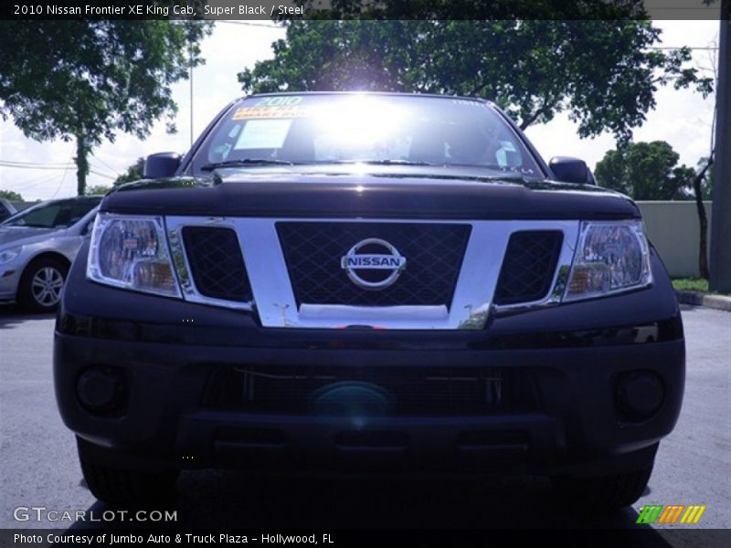 Super Black / Steel 2010 Nissan Frontier XE King Cab