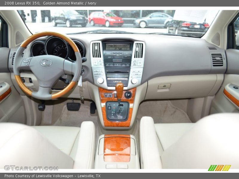 Golden Almond Metallic / Ivory 2008 Lexus RX 350
