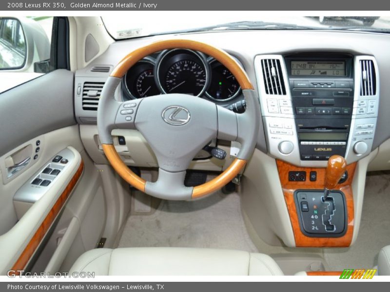 Golden Almond Metallic / Ivory 2008 Lexus RX 350