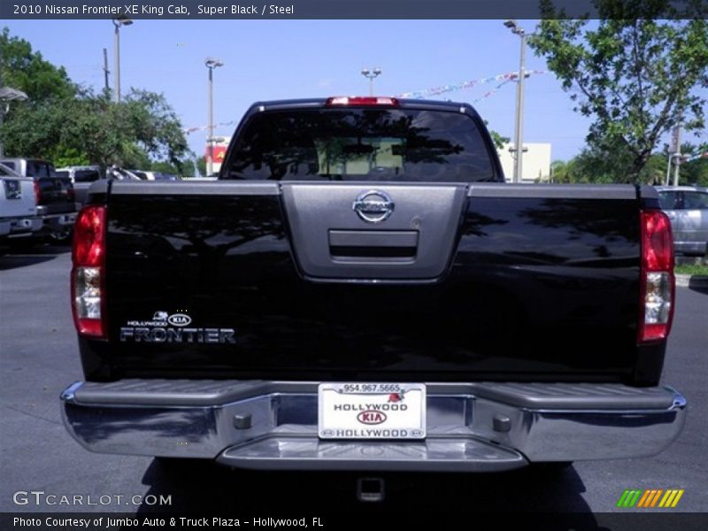 Super Black / Steel 2010 Nissan Frontier XE King Cab