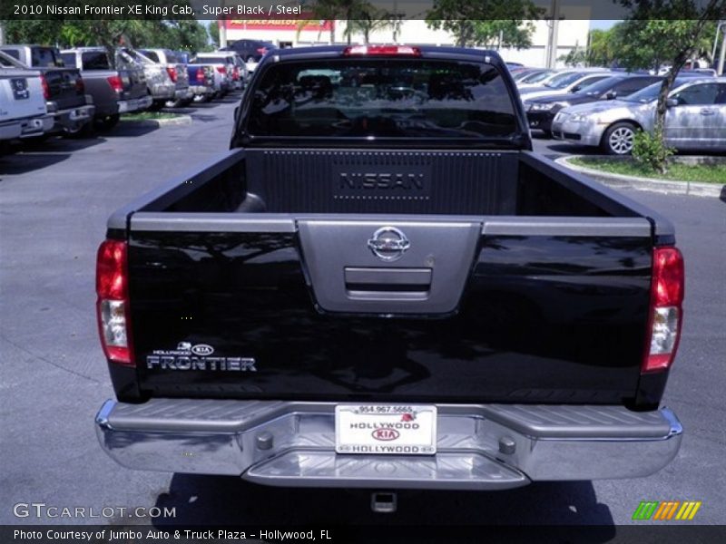 Super Black / Steel 2010 Nissan Frontier XE King Cab