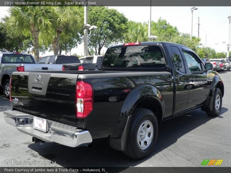 Super Black / Steel 2010 Nissan Frontier XE King Cab