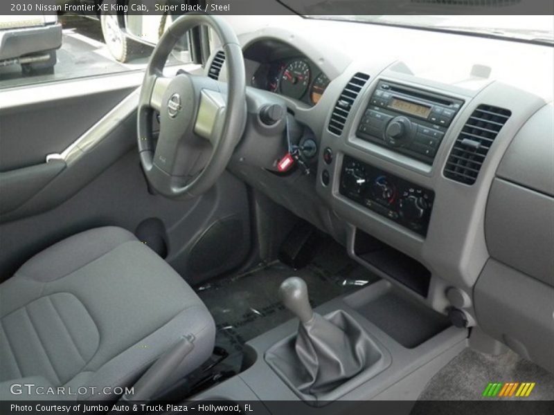 Super Black / Steel 2010 Nissan Frontier XE King Cab
