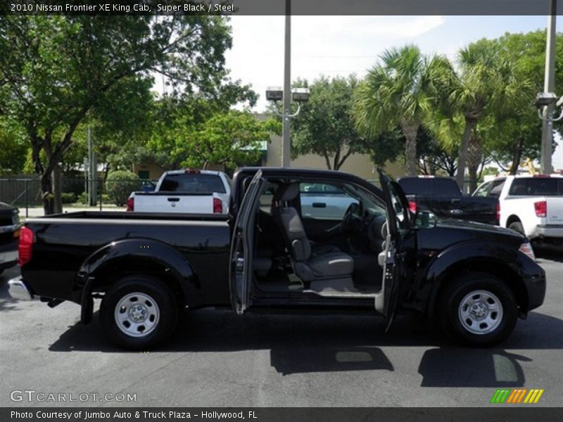 Super Black / Steel 2010 Nissan Frontier XE King Cab