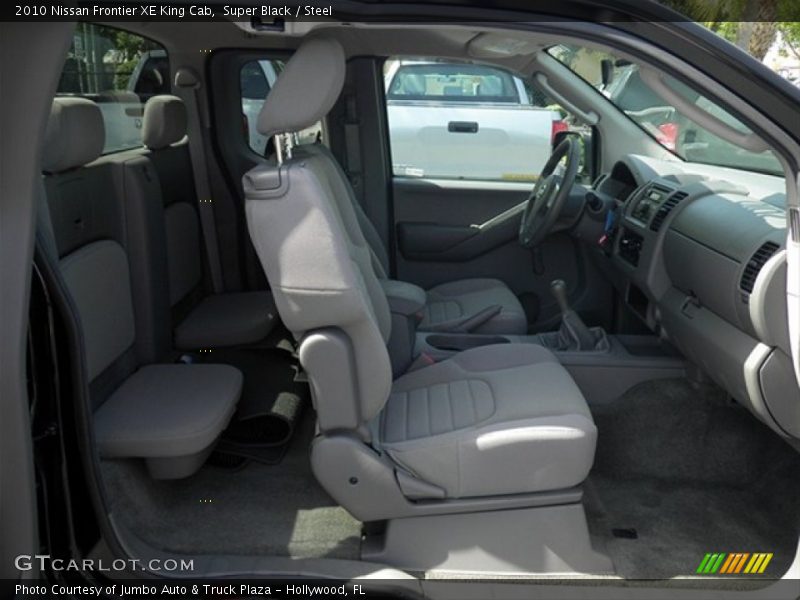 Super Black / Steel 2010 Nissan Frontier XE King Cab