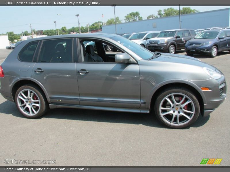 Meteor Grey Metallic / Black 2008 Porsche Cayenne GTS