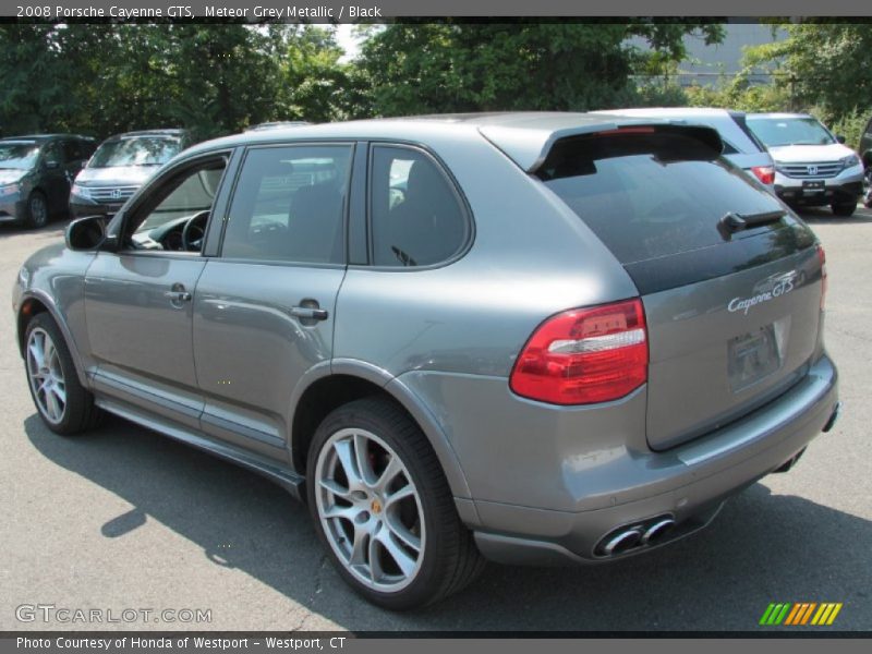 Meteor Grey Metallic / Black 2008 Porsche Cayenne GTS