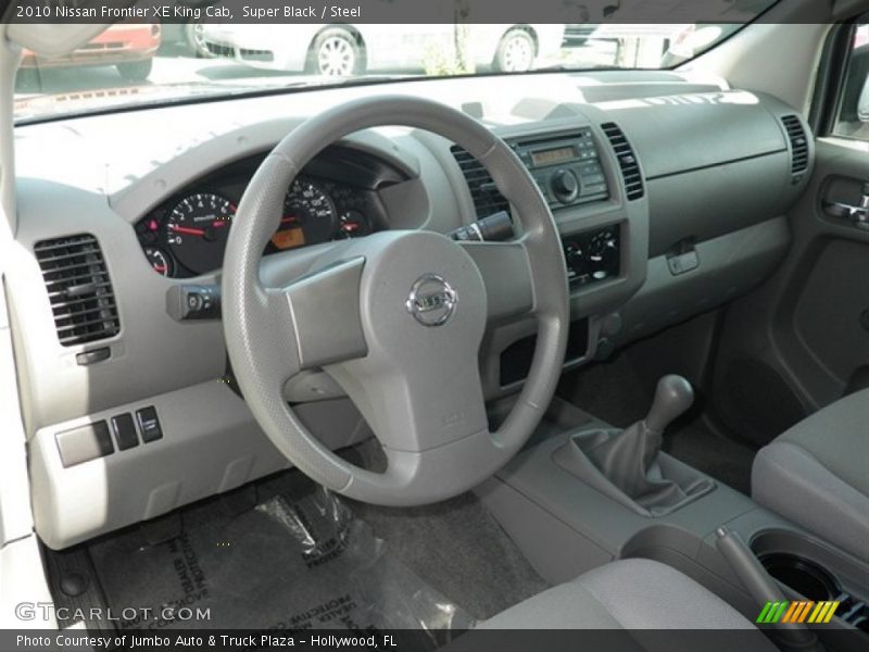 Super Black / Steel 2010 Nissan Frontier XE King Cab