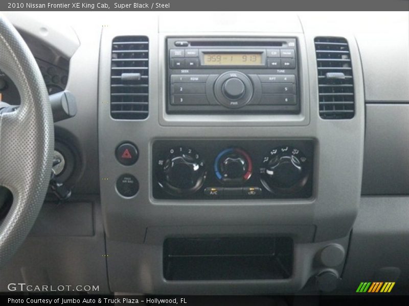 Super Black / Steel 2010 Nissan Frontier XE King Cab