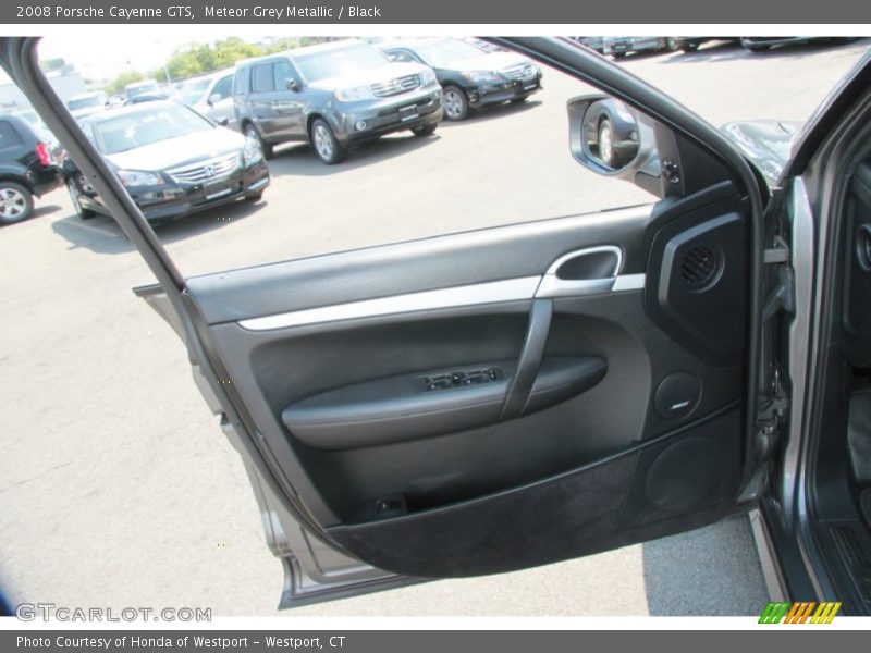 Meteor Grey Metallic / Black 2008 Porsche Cayenne GTS