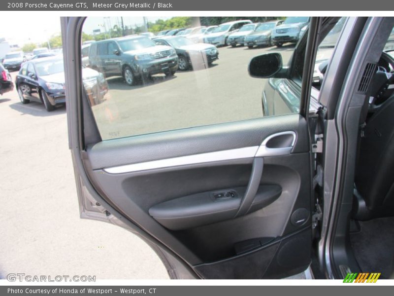 Meteor Grey Metallic / Black 2008 Porsche Cayenne GTS